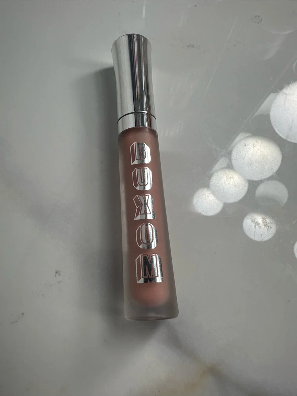 Buxom Pink Lip Gloss - White Russian
